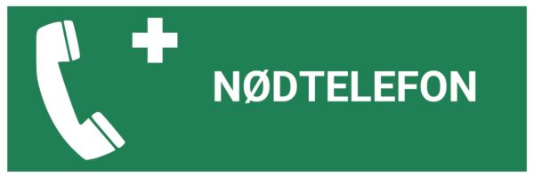 Nødtelefon – ISO 7010 - Bilde 2