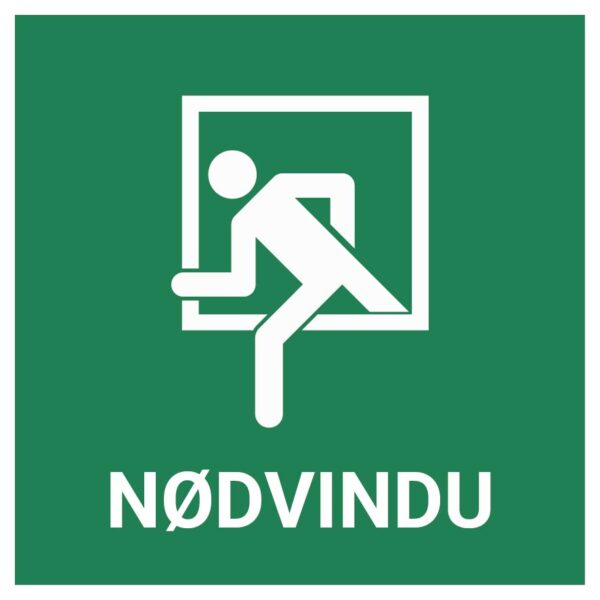 Nødvindu – ISO 7010