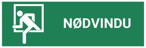 Nødvindu – ISO 7010 - Bilde 2
