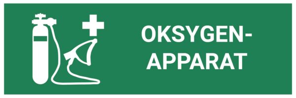 Oksygenapparat – ISO 7010 - Bilde 2