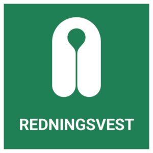 Redningsvest – ISO 7010