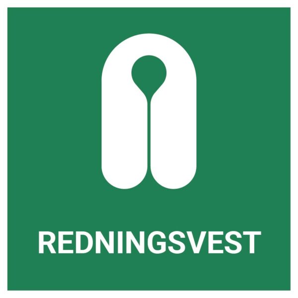 Redningsvest – ISO 7010