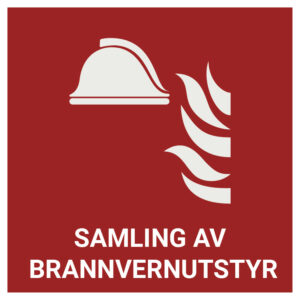 Samling av brannvernutstyr – ISO 7010