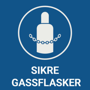 Sikre gassflasker – ISO 7010