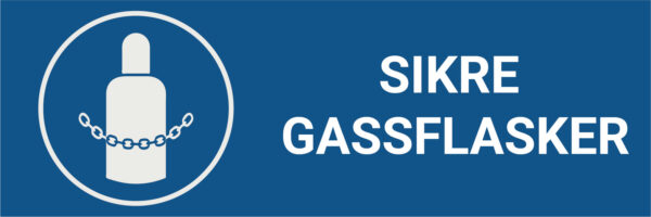 Sikre gassflasker – ISO 7010 - Bilde 2