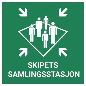 Skipets samlingsstasjon – ISO 7010