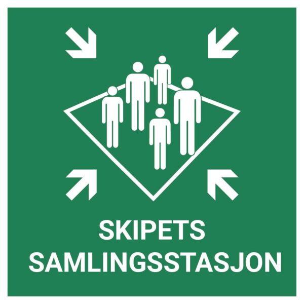 Skipets samlingsstasjon – ISO 7010