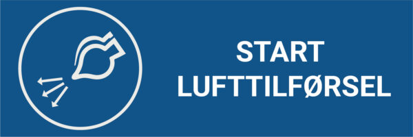 Start lufttilførsel – ISO 7010 - Bilde 2