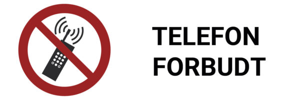 Telefon forbudt – ISO 7010 - Bilde 2