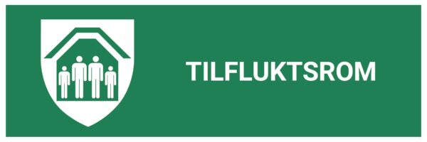 Tilfluktsrom – ISO 7010 - Bilde 2