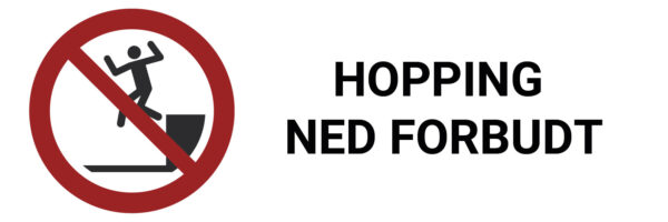 Tråkk forbudt – ISO 7010 - Bilde 2